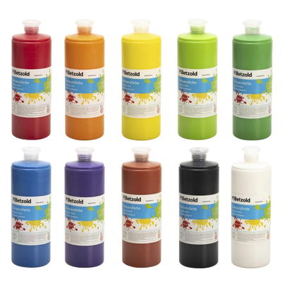 Temperafarbe, 1 l, verschiedene Farben