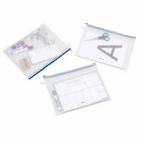 Reißverschlussbeutel, ohne PVC, 5 Stück, transparent – Bild 8