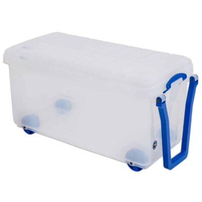 Really Useful Aufbewahrungskiste, fahrbar, 160 l