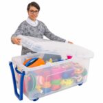 Really Useful Aufbewahrungskiste, fahrbar, 160 l - E 756968 l