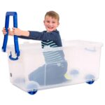 Really Useful Aufbewahrungskiste, fahrbar, 160 l - E 756968 n