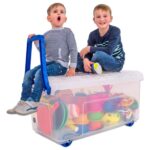 Really Useful Aufbewahrungskiste, fahrbar, 160 l - E 756968 o