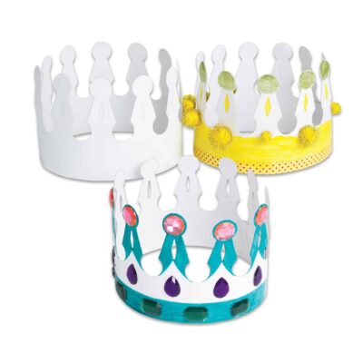 Papier-Kronen, 24 Stück