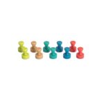 MAUL Neodym-Kegelmagnete, 10 Stück, bunt - E 762366 j