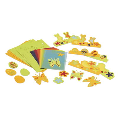 Fensterbilder „Frühling“, 36 Stück