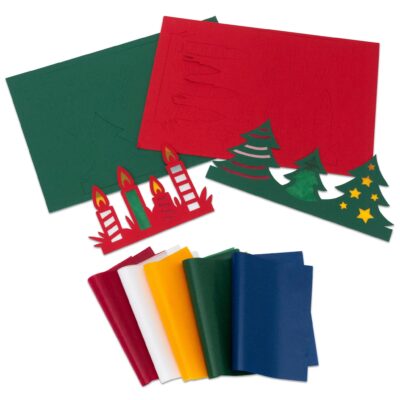 Fensterbilder Weihnachten, 30 Stück