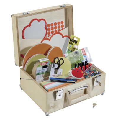 Moderationskoffer aus Holz