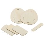 Holzkörbchen „Osterei“, 6 Stück - E 769743 c