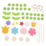Bastelset „Filzblumen“, 4er-Set - E 769749 c