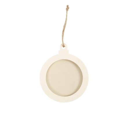 Bilderrahmen „Weihnachtskugeln“, 24 Stück