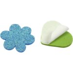 Selbstklebende Moosgummifiguren, 800 Stück - E 770808 d