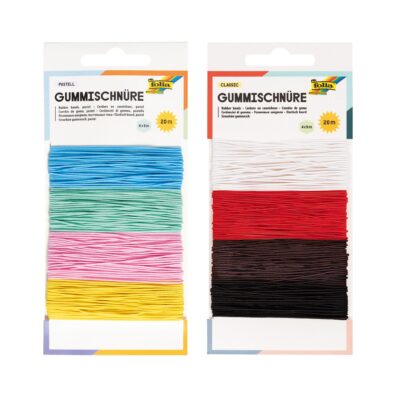 Gummischnüre-Set mit 4 Stück