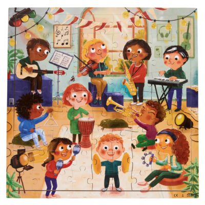 Interaktives Puzzle „Orchester“