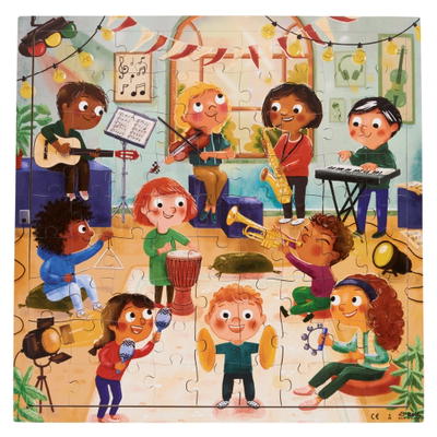 Interaktives Puzzle „Orchester“