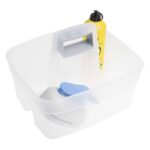 Korb mit Tragegriff, transparent - Korb mit Tragegriff transparent E 769504 b ZN