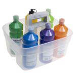 Korb mit Tragegriff, transparent - Korb mit Tragegriff transparent E 769504 d ZN
