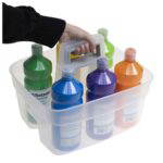 Korb mit Tragegriff, transparent - Korb mit Tragegriff transparent E 769504 e ZN