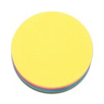 Origami Faltpapier, rund, 70 g/m², 500 Blatt, 10 Farben - Origami Faltpapier rund 70 g m 500 Blatt 10 Farben 80076 a ZN