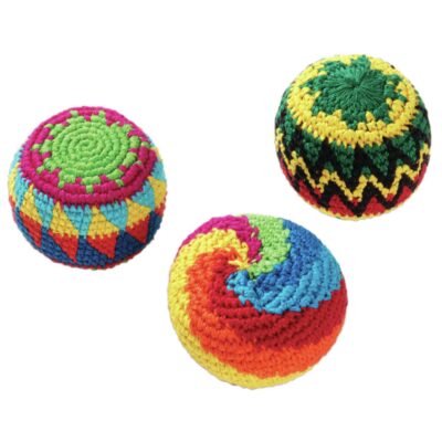 Satz mit 3 Rasta-Footbags