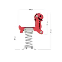 Federwippe Wickey PRO Dinosaurier "Toothey" – Bild 5