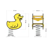 Federtier Wickey PRO Ente "Plungey" – Bild 5