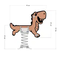 Federtier Wickey PRO Dinosaurier "Clawey" – Bild 5