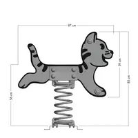 Federwippe Wickey PRO Katze "Pawey" – Bild 5