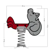 Federwippe Wickey PRO Huhn "Pickey" – Bild 5