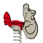 Federwippe Wickey PRO Huhn „Pickey“ - w federwippe rabbit bouncey 100110 5