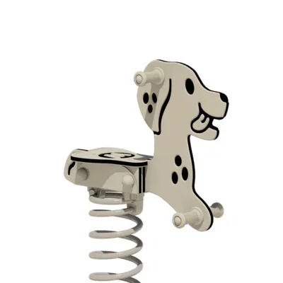 Federwippe Wickey PRO Hund "Spottey"