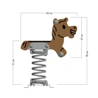 Federwippe Wickey PRO Pferd "Jumpey" – Bild 5