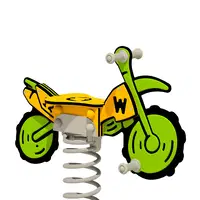 Federwippe Wickey PRO Motorrad "Crossey" – Bild 10