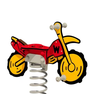 Federwippe Wickey PRO Motorrad "Crossey"