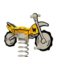 Federwippe Wickey PRO Motorrad "Crossey" – Bild 8