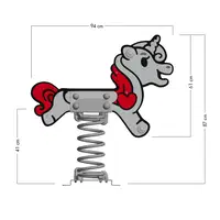 Federtier Wickey PRO Einhorn "Sweetey" – Bild 5