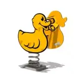Federtier Wickey PRO Ente „Plungey“ - w pro federwippe ente plungey 100223 2