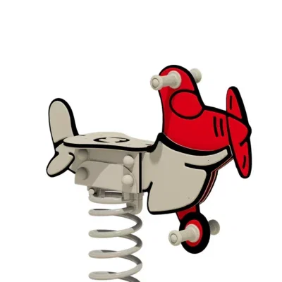 Federwippe Wickey PRO Flugzeug "Loopey"