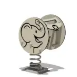 Federwippe Wickey PRO Globo „Trumpey“ - w pro federwippe globo trumpey 100207 03