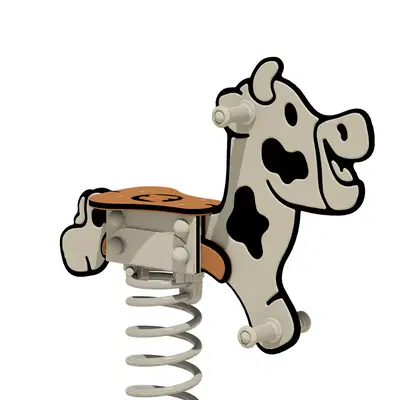 Federwippe Wickey PRO Kuh „Milkey“