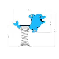 Federwippe Wickey PRO Delfin "Delphey" – Bild 5
