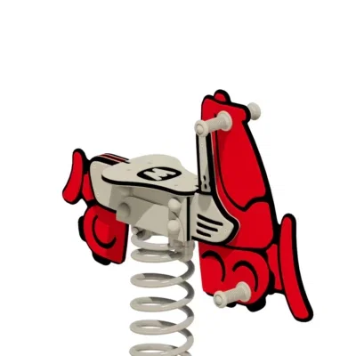 Federwippe Wickey PRO Pistenraupe "Snowey"