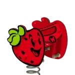 Federwippe Wickey PRO Erdbeere „Juicey“ - w pro springrocker strawberry juicey 100307 01 2