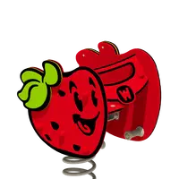 Federwippe Wickey PRO Erdbeere "Juicey"