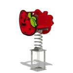 Federwippe Wickey PRO Erdbeere „Juicey“ - w pro springrocker strawberry juicey 100307 02