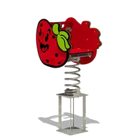 Federwippe Wickey PRO Erdbeere "Juicey" – Bild 2