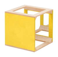 Spiegelwürfel farbig gebeizt – Bild 4