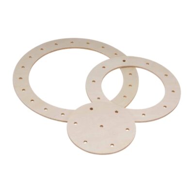 Holzformen "Fädelringe" 9tlg.