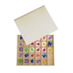Holzkiste für 30 Stempel - 103 66 31