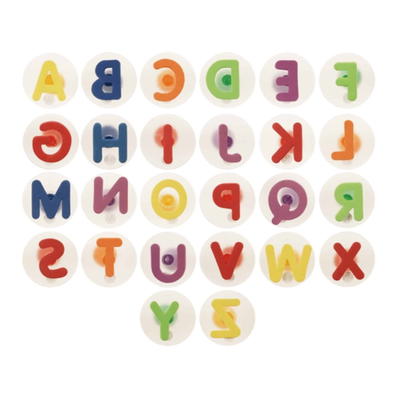 Moosgummi-Stempel „ABC-Großbuchstaben“ 26tlg.