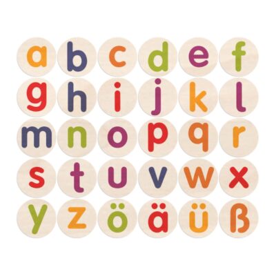 Holzstempel "ABC-Kleinbuchstaben" 30tlg.